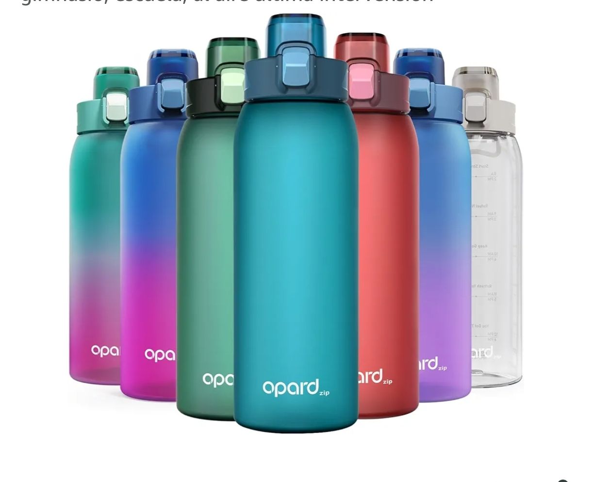 Opard - Botella de agua deportiva de 900 ml