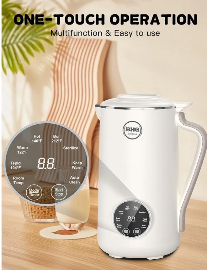 Máquina para hacer leche de nueces de 40 onzas