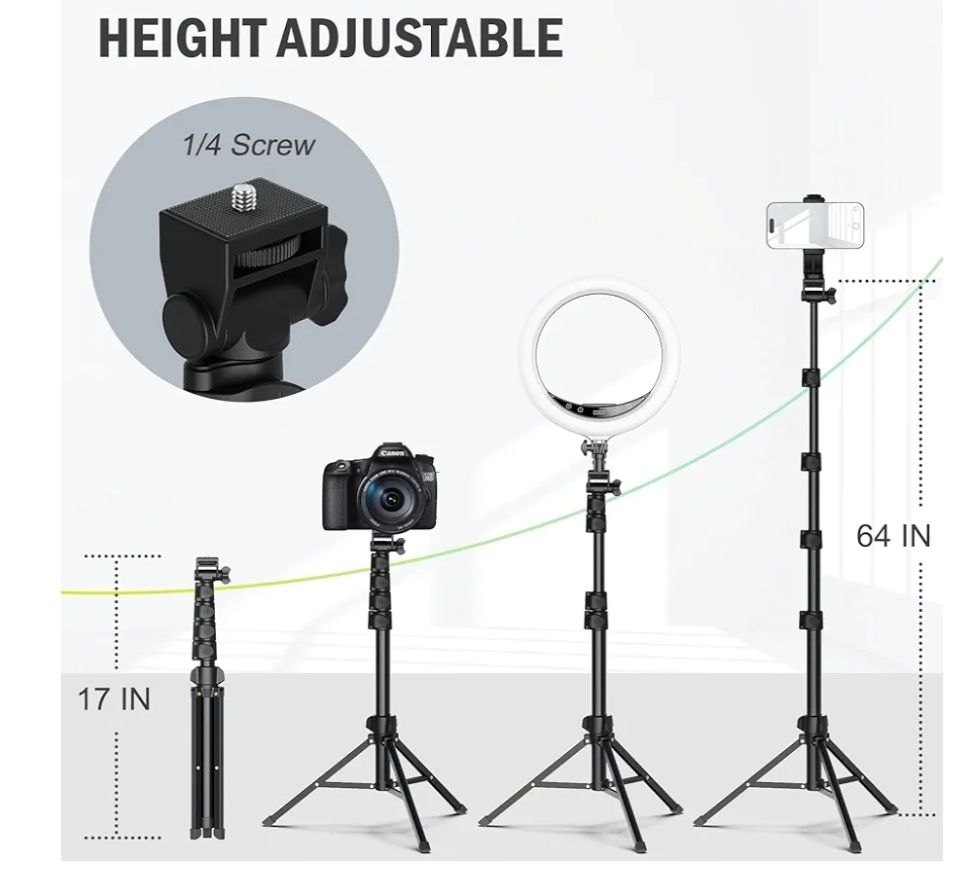 Trípode para teléfono móvil y cámara