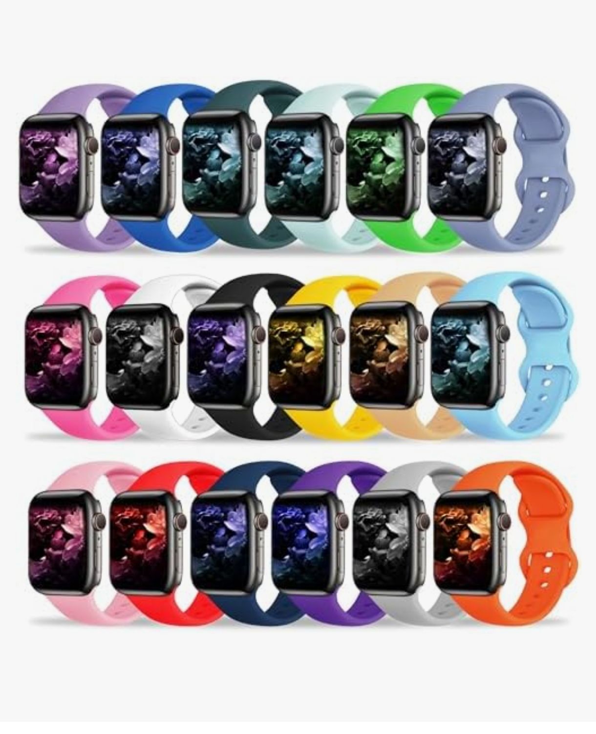 Paquete de 18 correas