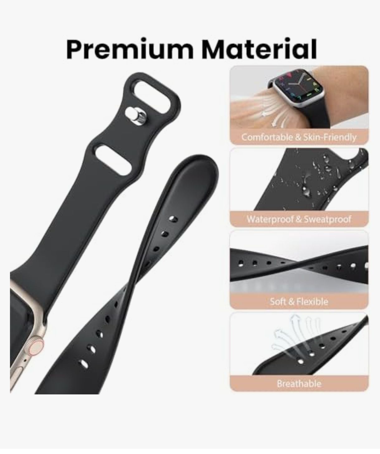 Paquete de 18 correas