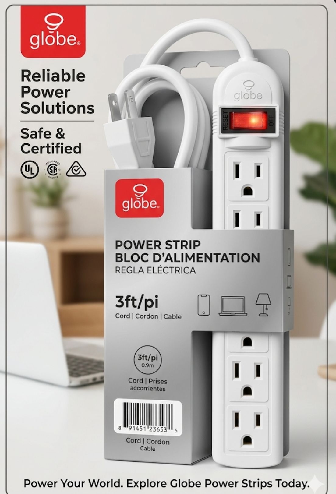 globe | Extención para el hogar | Multifuncional 