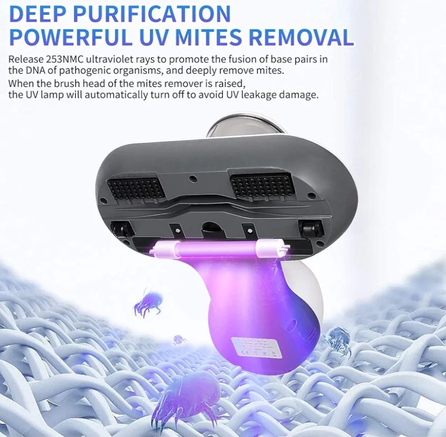 Aspiradora de colchón eliminación de acaros