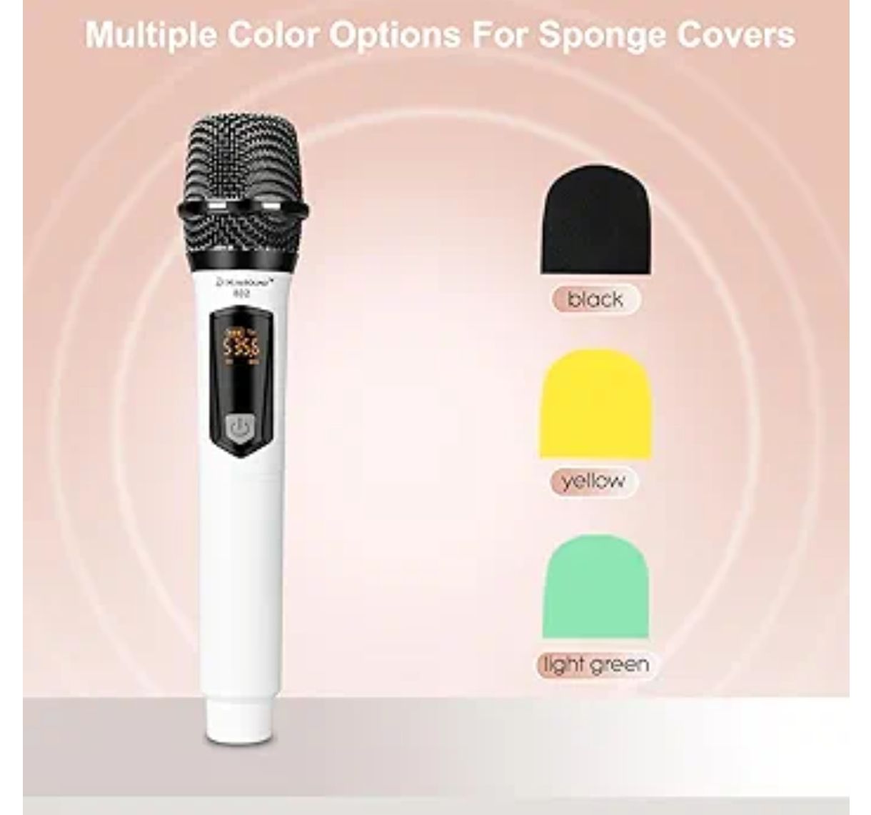 Micrófono inalámbrico para mujer