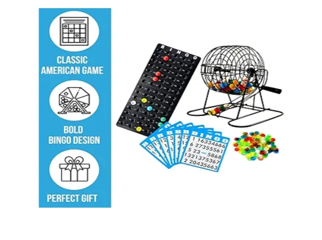 Juego de Bingo Deluxe Regal para Adultos y Niños 
