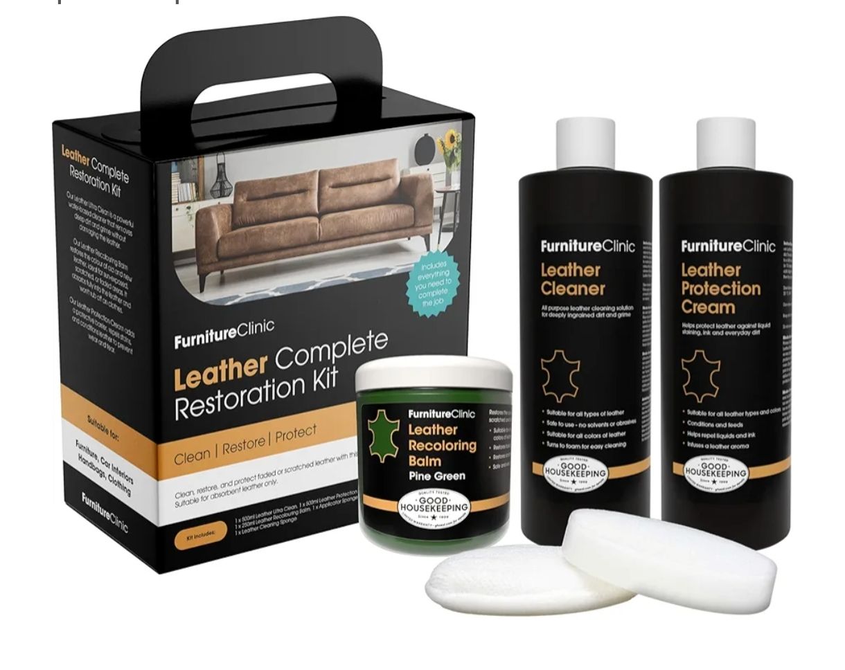 Furniture Clinic - Kit completo de restauración de cuero