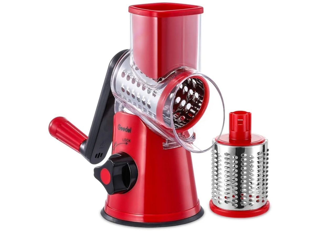 Geedel Rallador de queso giratorio