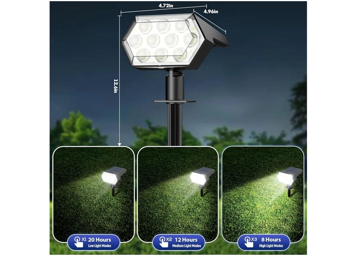 Kaxiida Luces Solares al Aire Libre