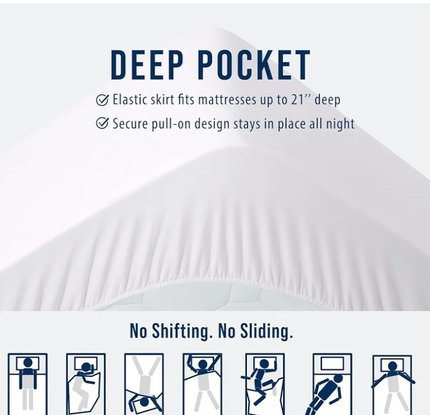 BEDLORE - Protector de colchón Impermeable