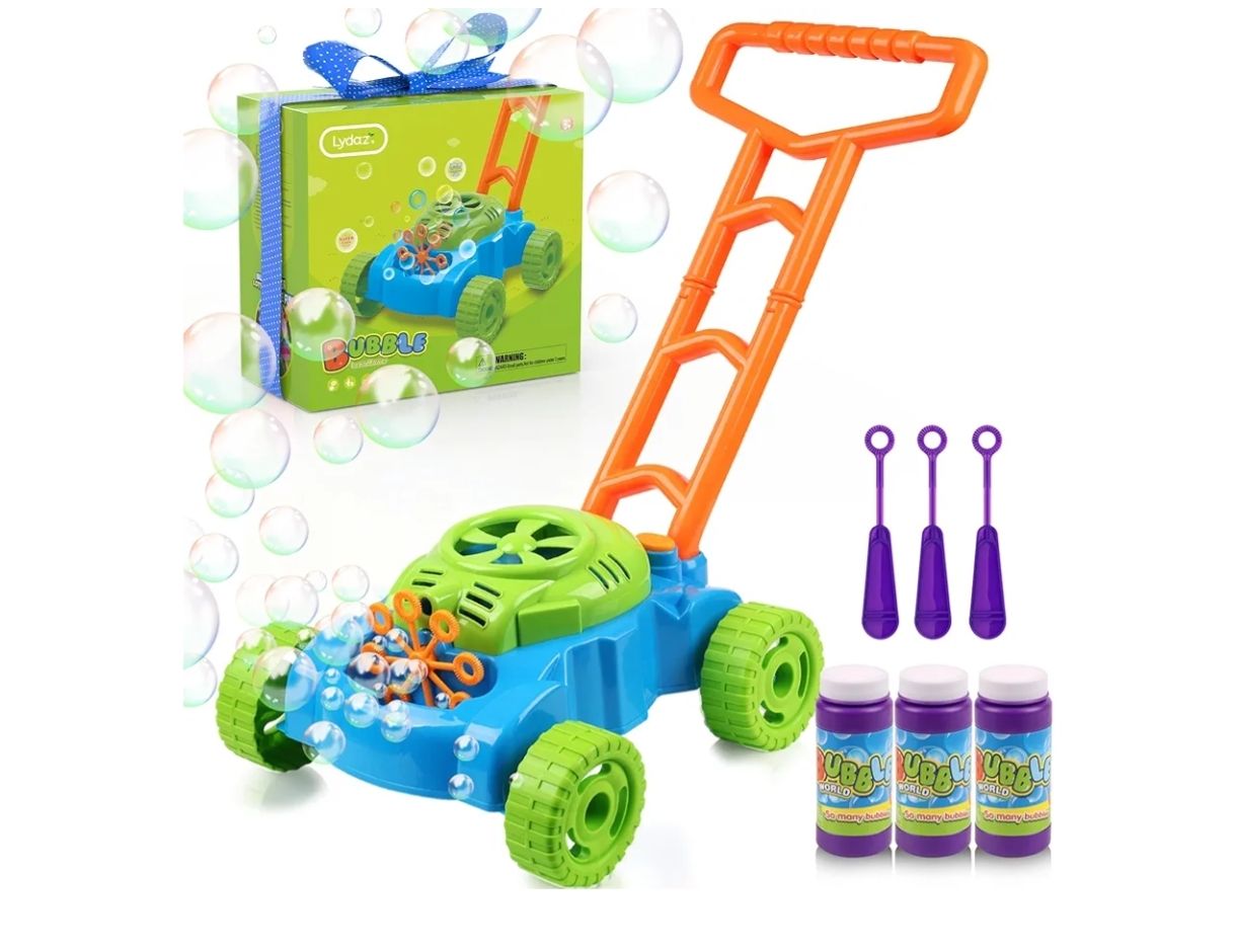 Lydaz Cortadora de cesped de burbujas para ninos
