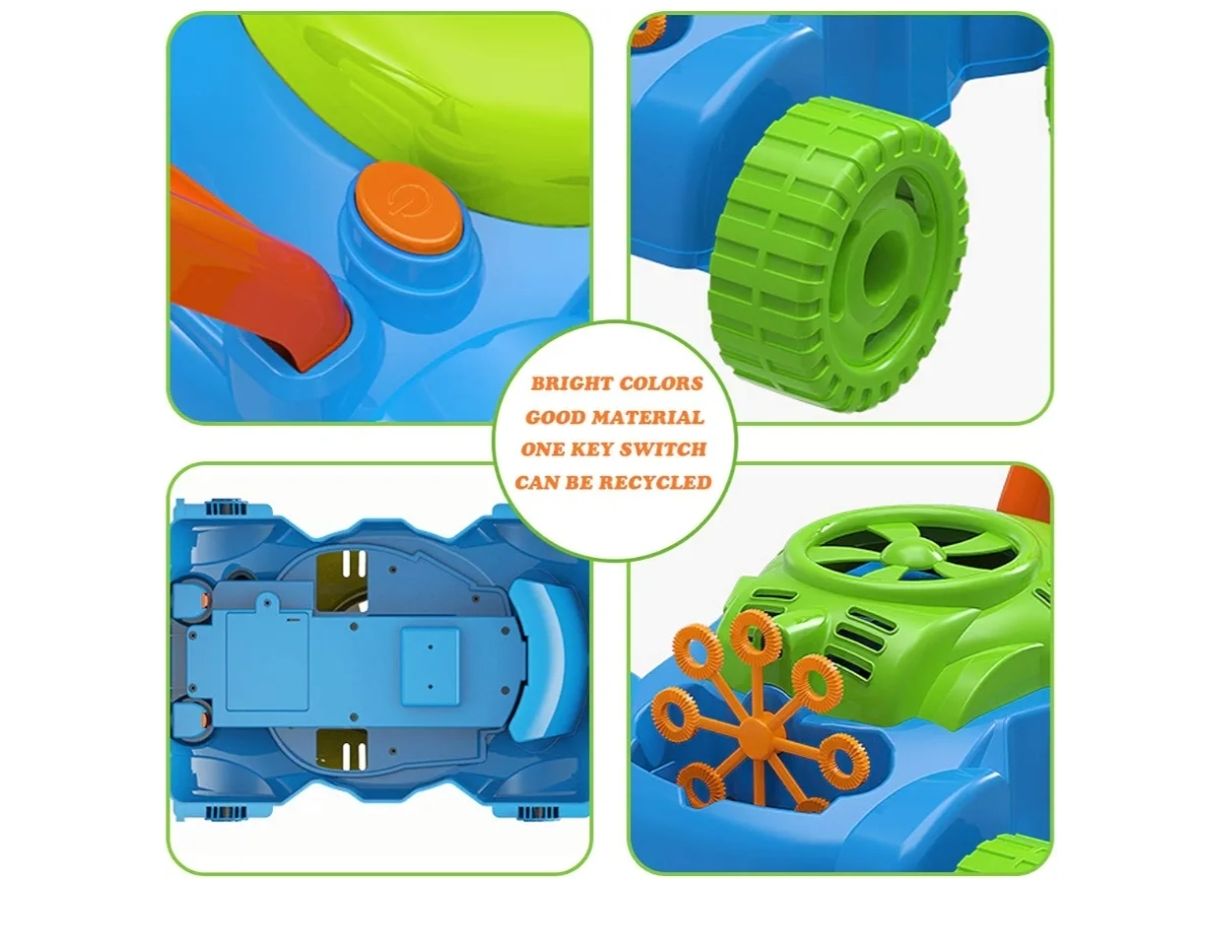 Lydaz Cortadora de cesped de burbujas para ninos