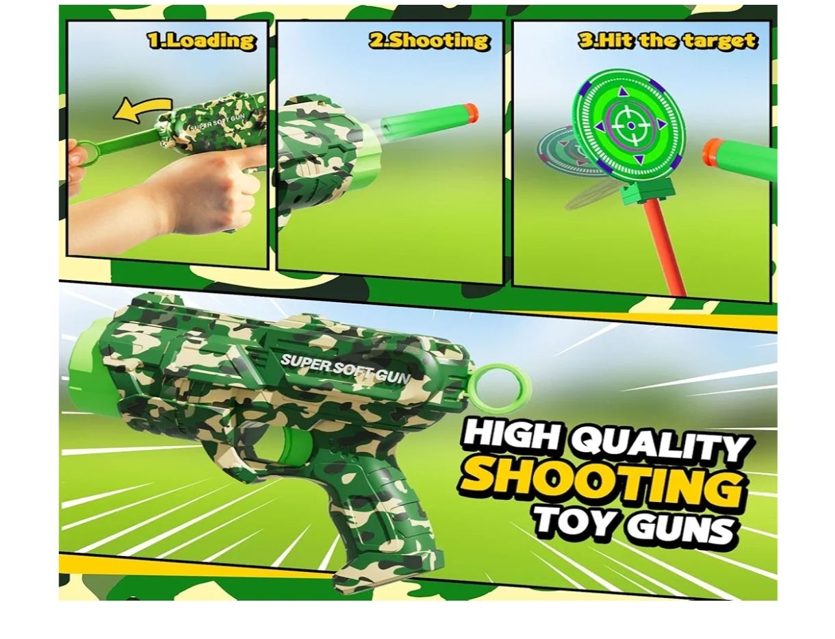 Juegos de disparo de cohetes con objetivo giratorio