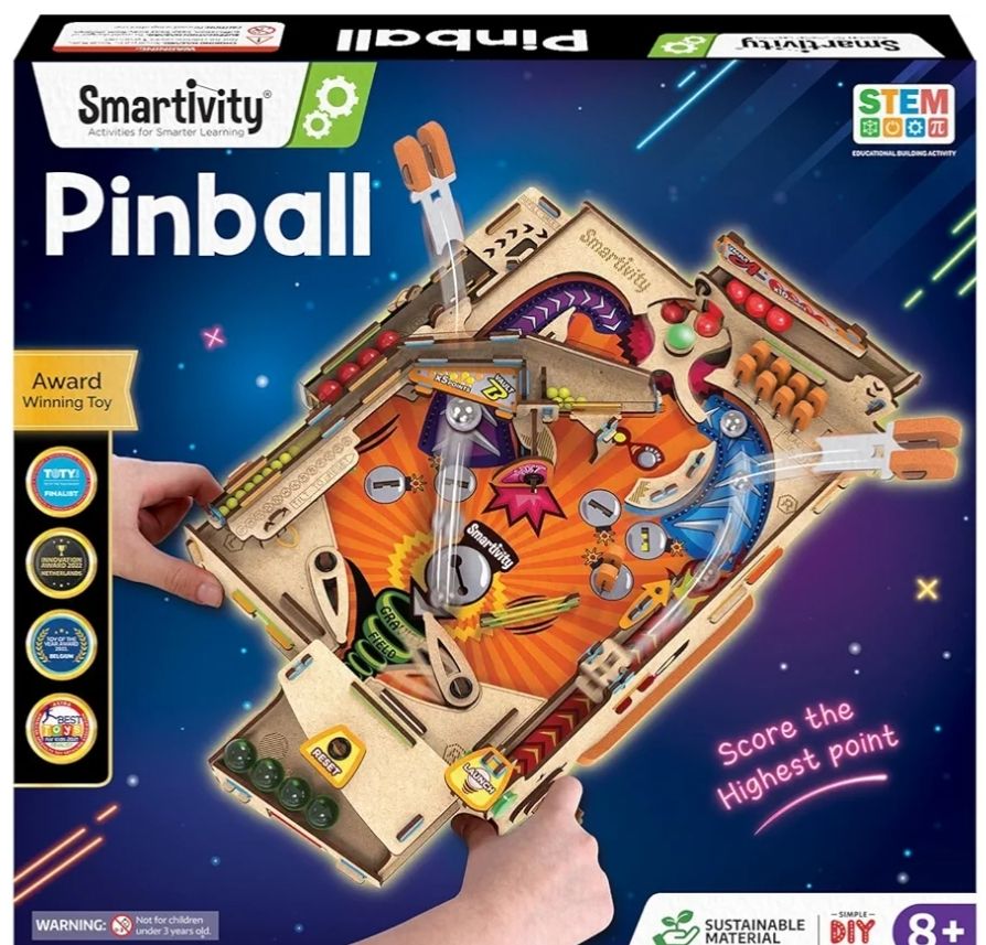 Smartivity Pinball Machine STEM  | Juguete divertido para bricolaje