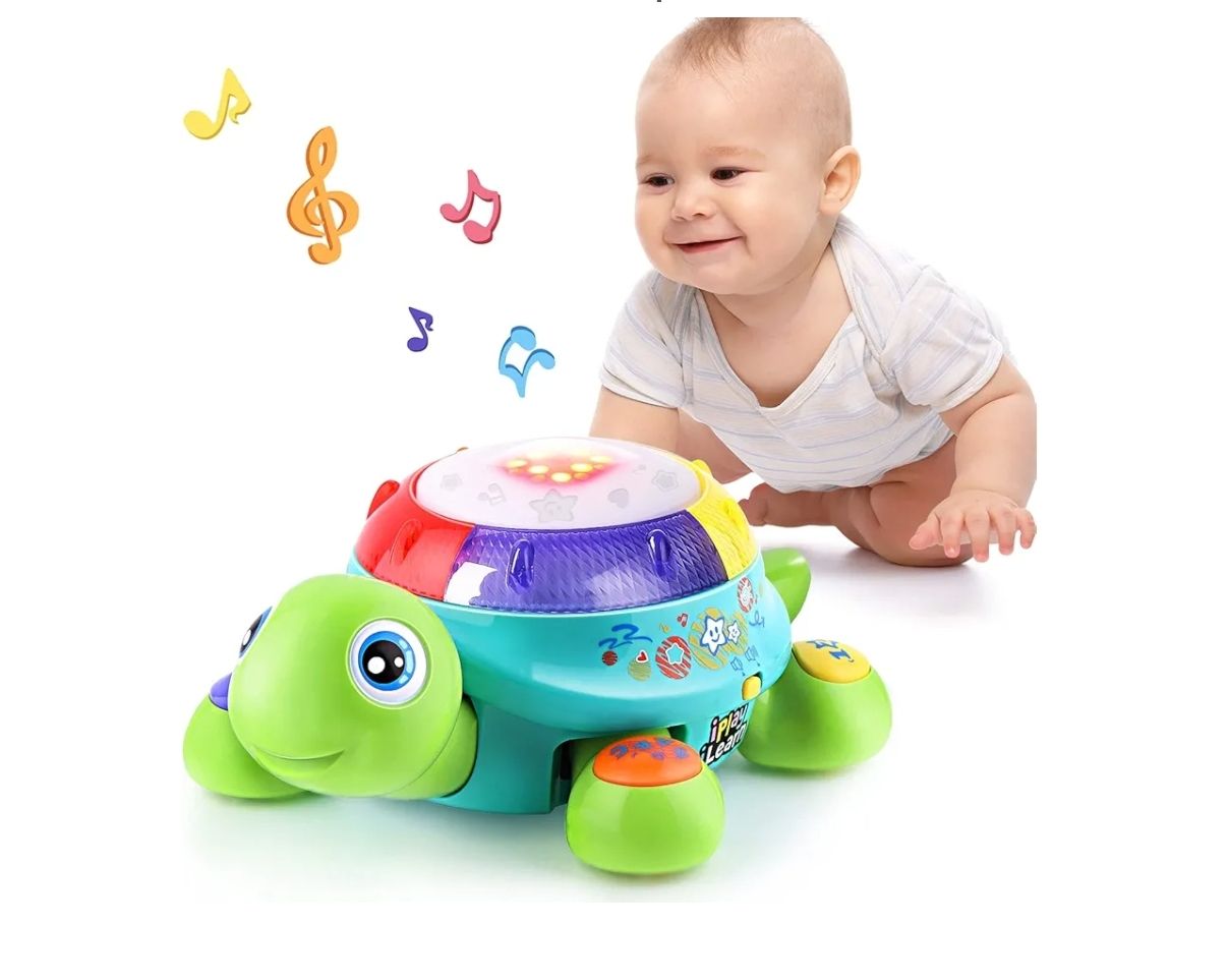 iPlay, iLearn - Juguete musical de tortuga para bebé