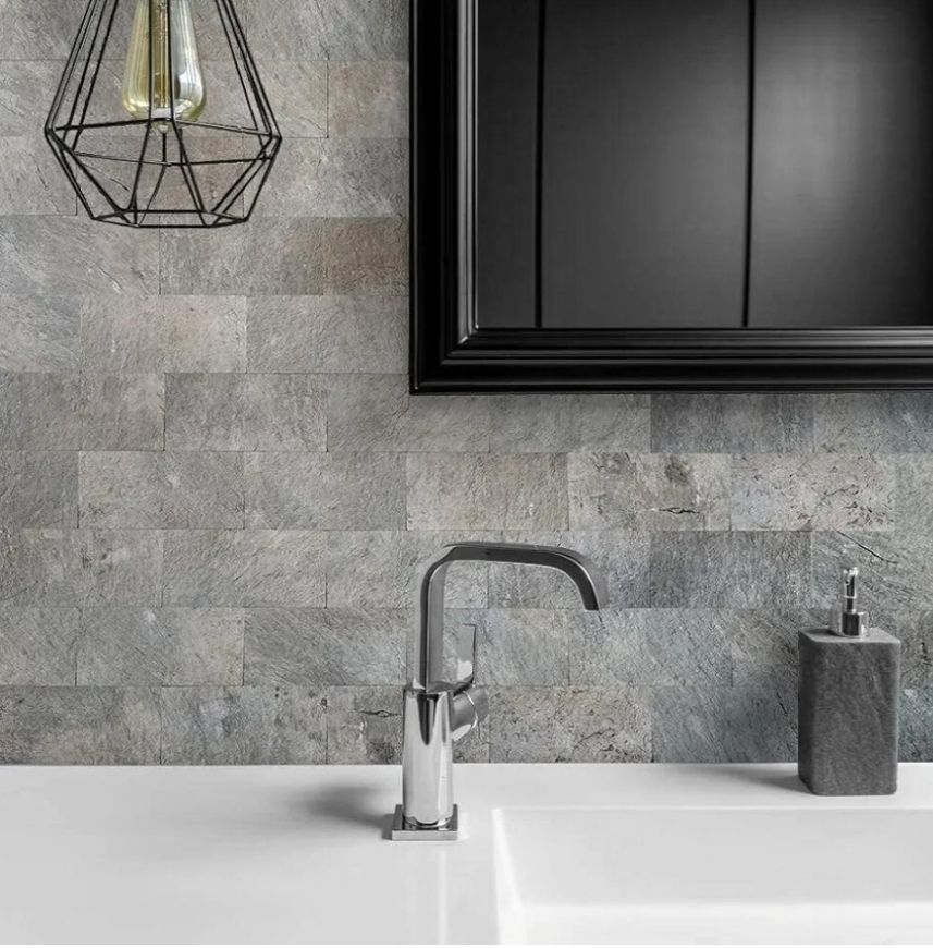 AULIGET - Azulejos de pared para salpicaduras de roca de montaña