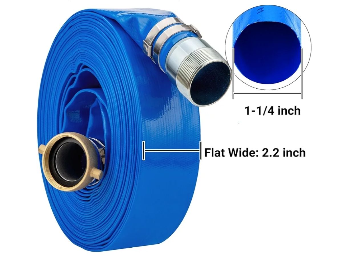 Manguera de descarga de bomba de agua