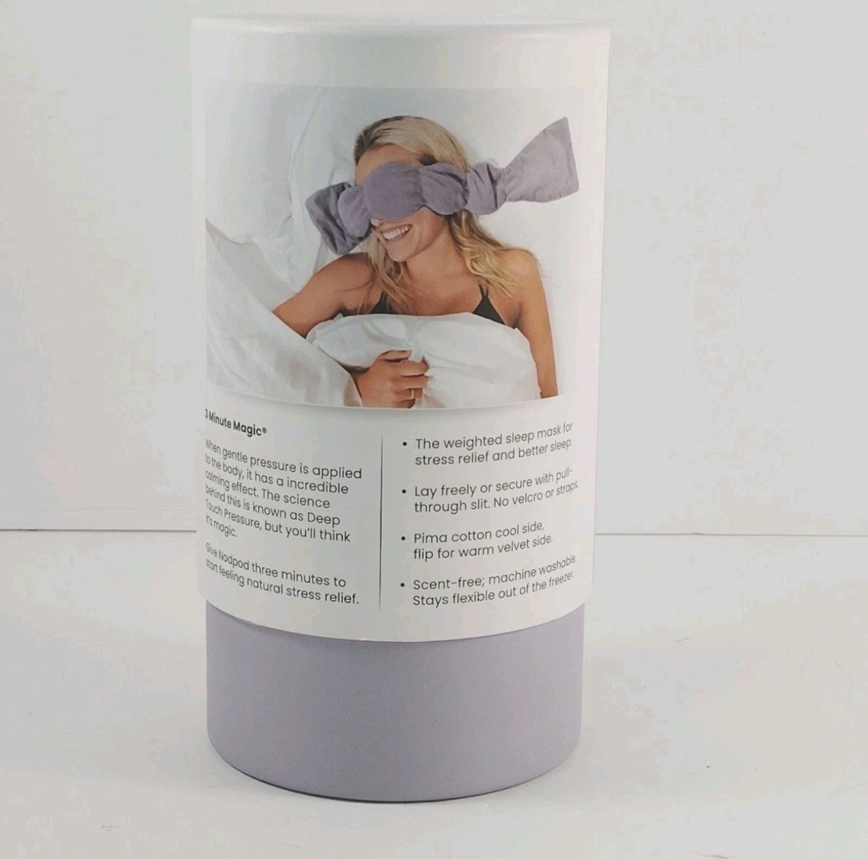  Máscara para dormir con peso Nodpod - Manta para tus ojos