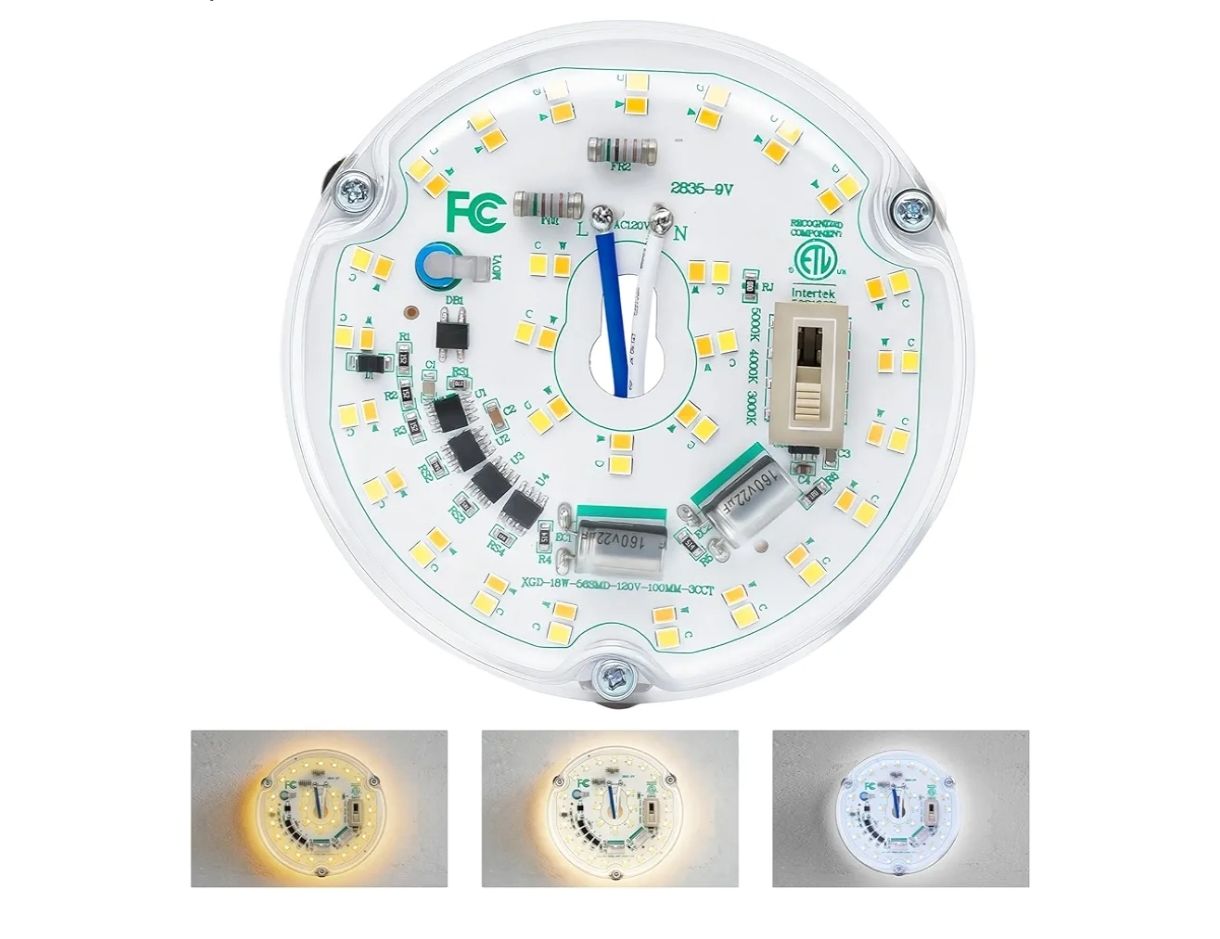Kit de actualización de luz LED para ventilador de techo