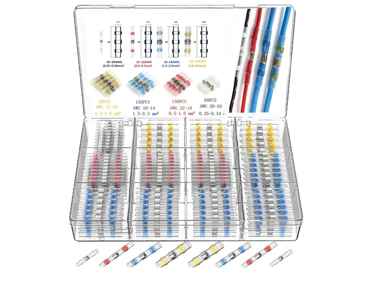  terminales de soldadura termorretráctiles