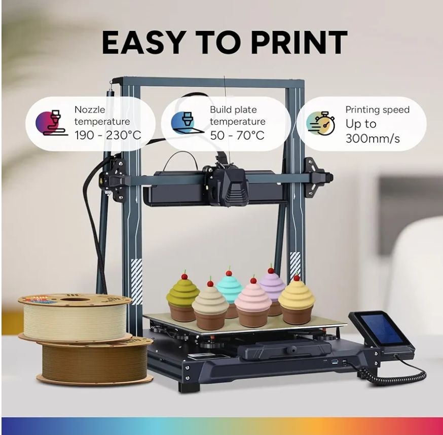 OVERTURE PLA - Filamento para impresora 3D mate 1.75