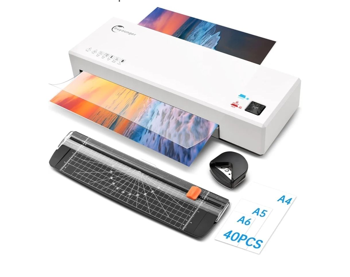 Máquina laminadora A4 en caliente y frío