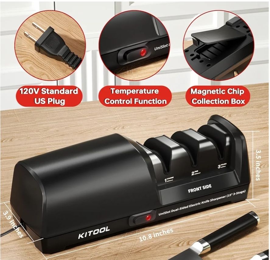 Afilador de cuchillos electrico