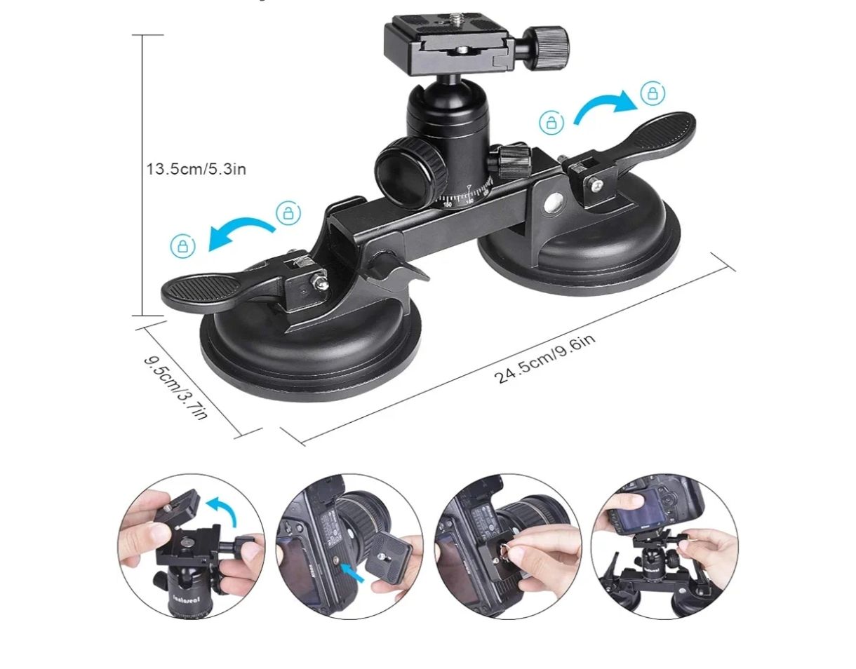 Resistente (carga de 20 libras) DSLR / cámara sin mirorrless