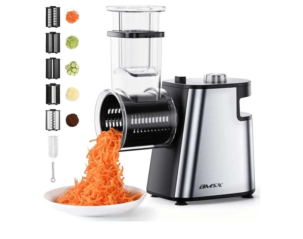 Rallador eléctrico de queso mejorado