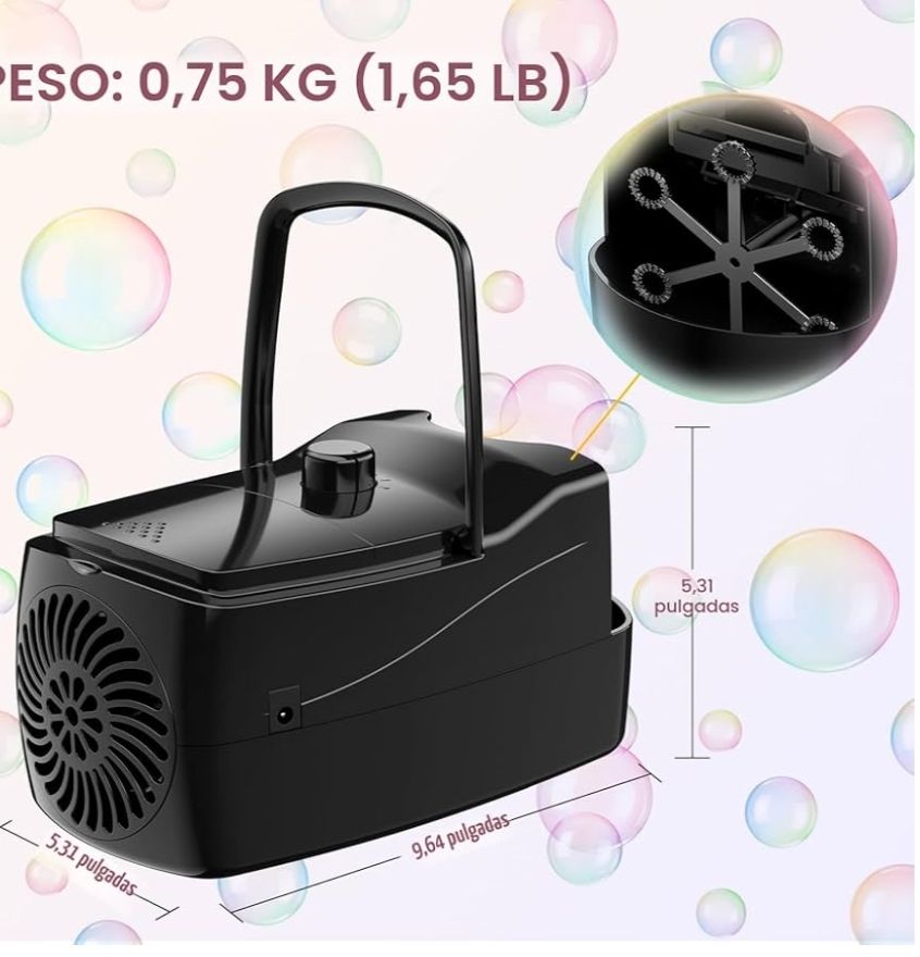 Máquina de burbujas