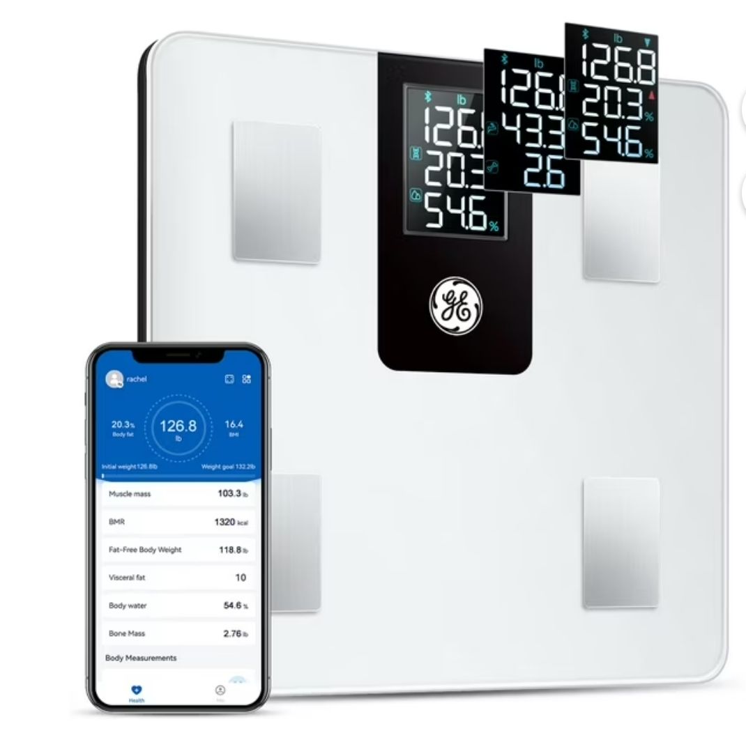 Báscula inteligente GE para grasa corporal