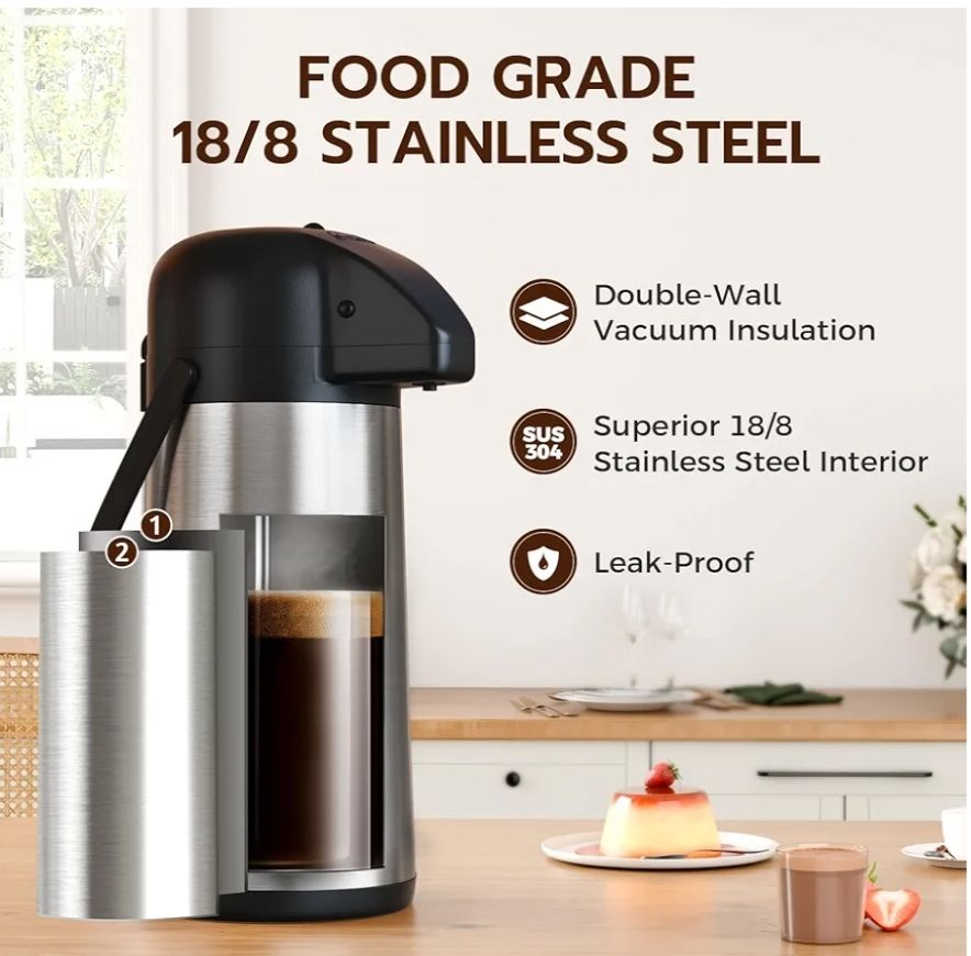 Gezoss - Jarra de café para mantener el calor