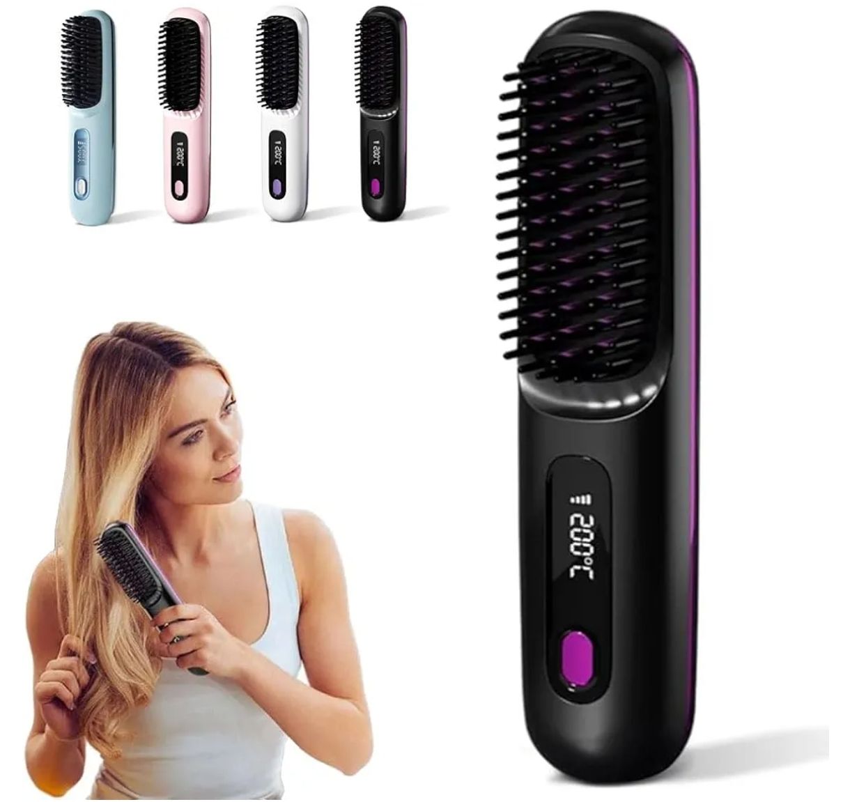 Gobrush Pro - Cepillo alisador portátil Numoya