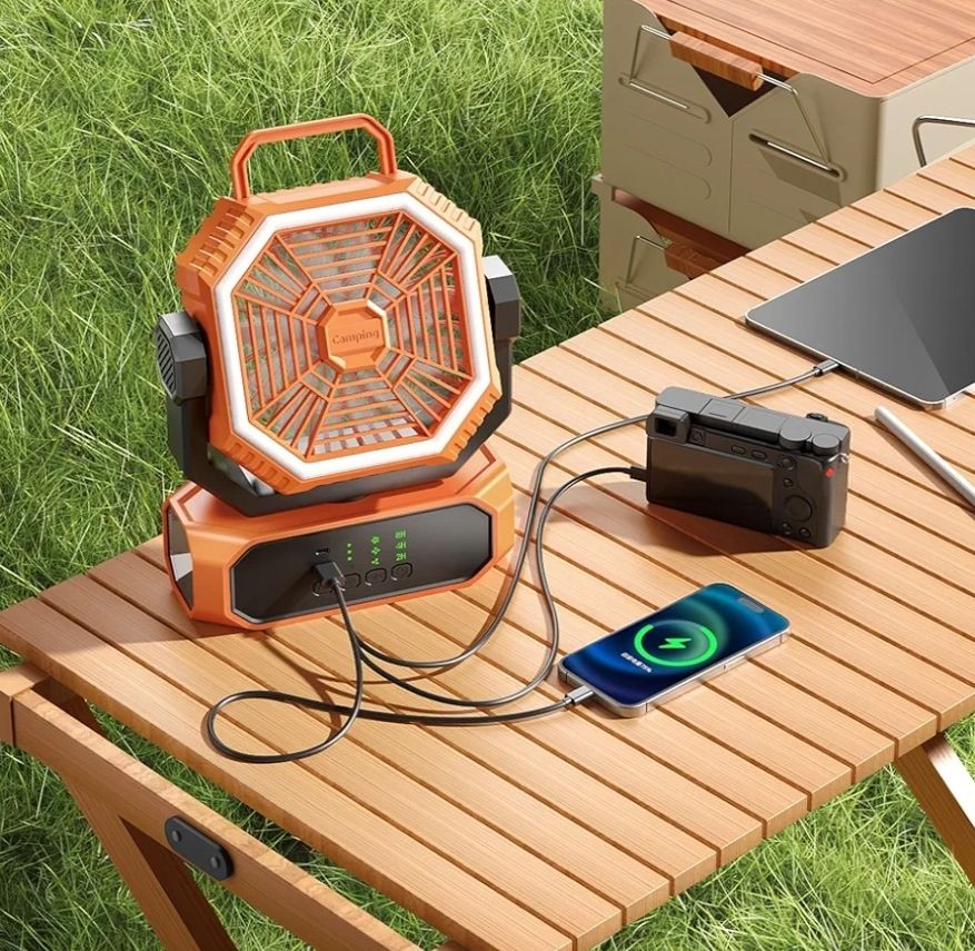 Ventilador de niebla aire libre para acampar