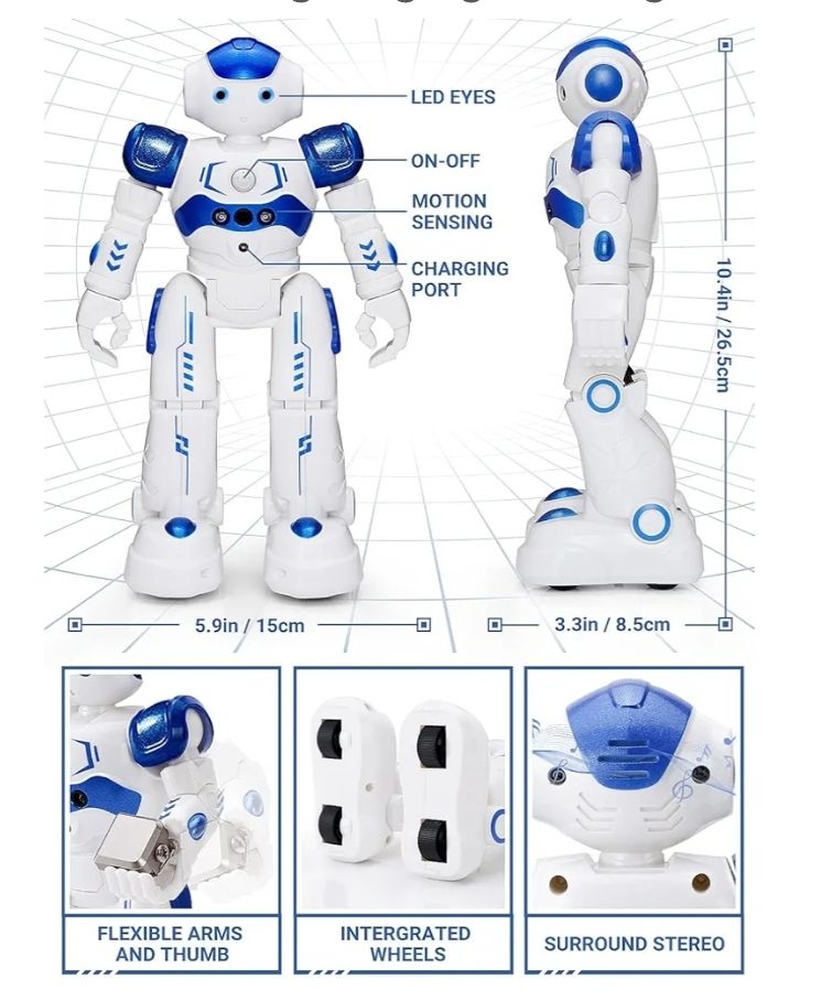 Robot Inteligente, Recargable