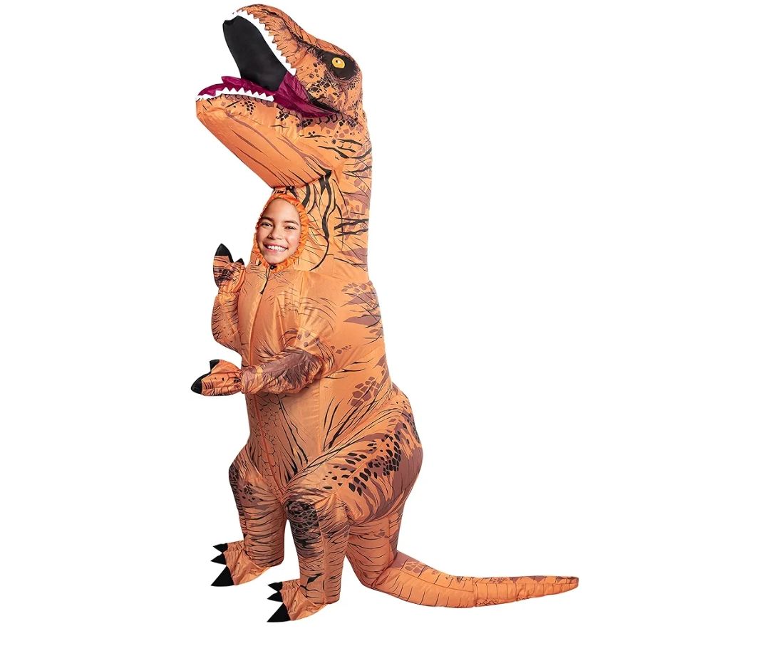 Inflable de dinosaurio T-rex infantil 