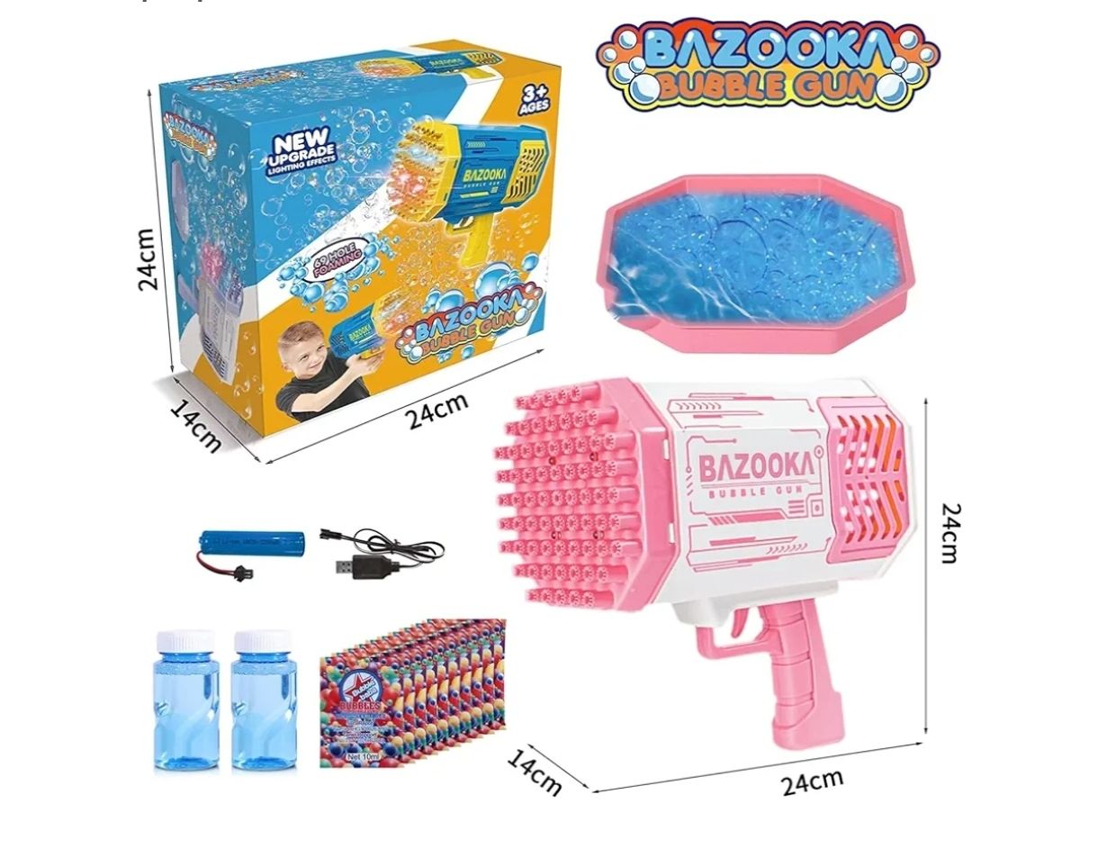 Bazooka bubble gun 