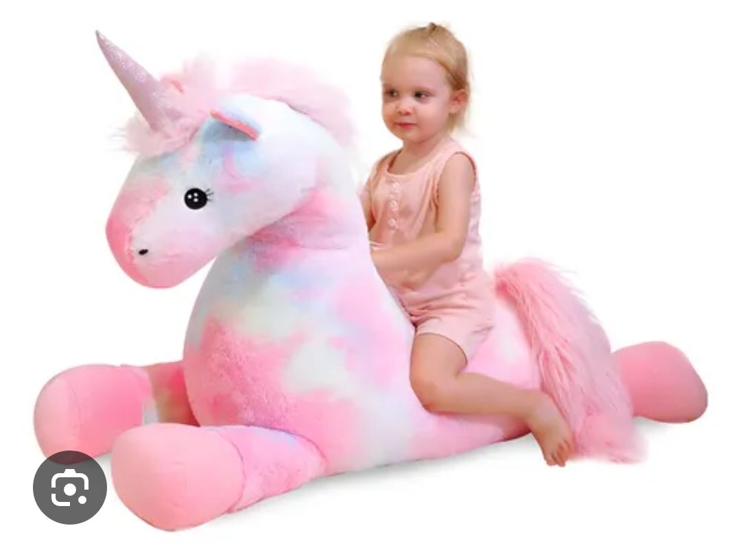Peluche de unicornio gigante