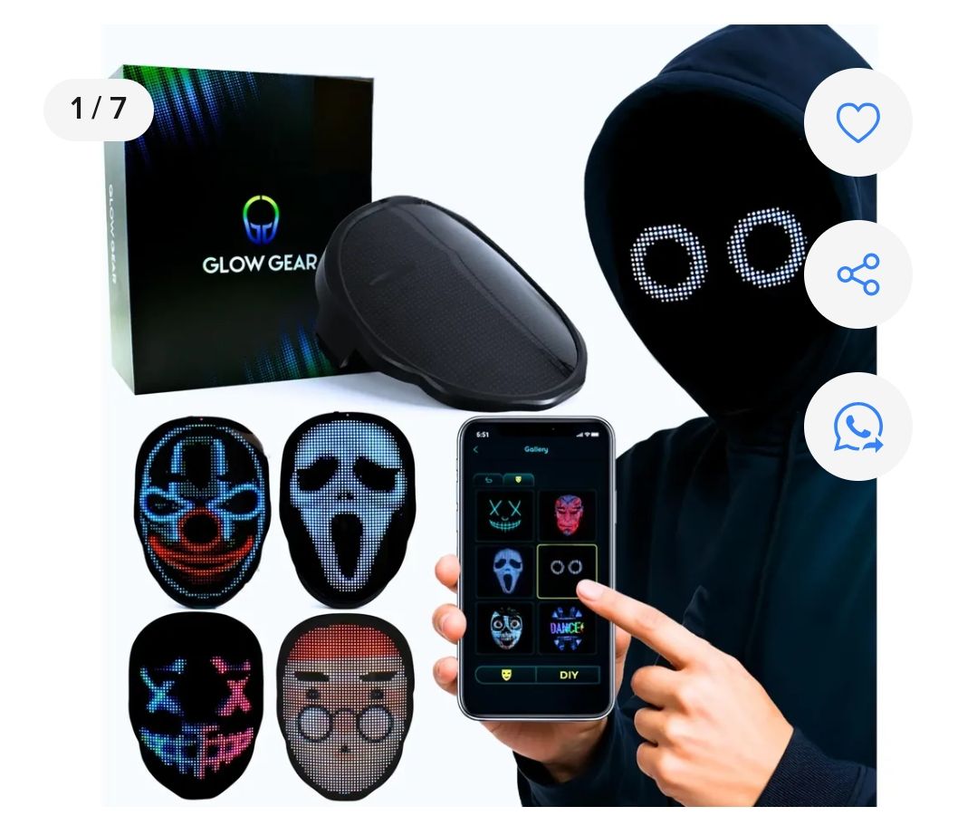 Glow gear Mascara Led