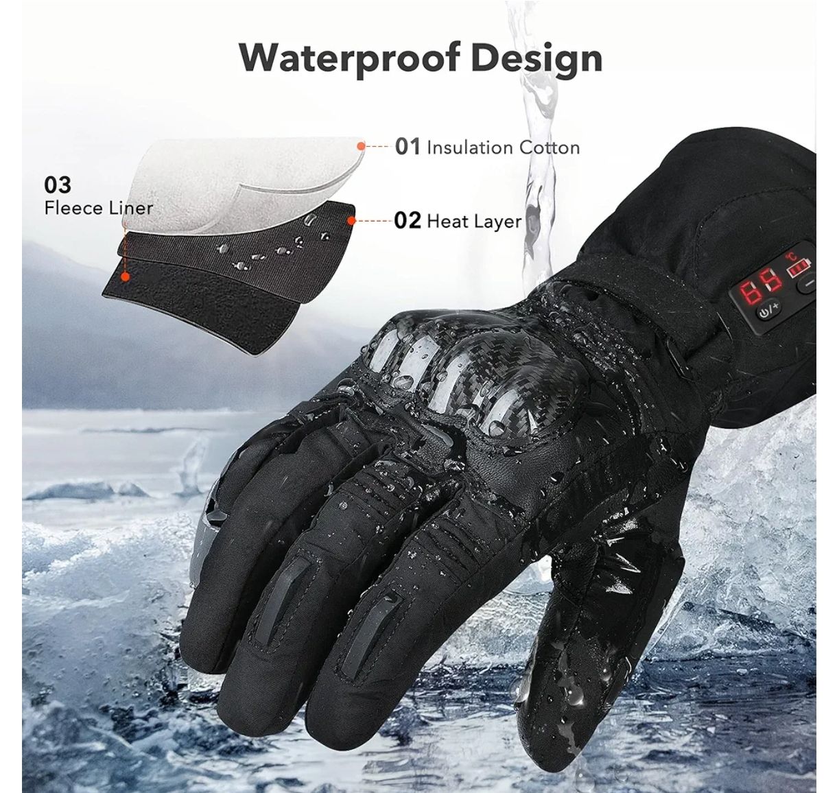 Guantes térmicos para hombres y mujeres