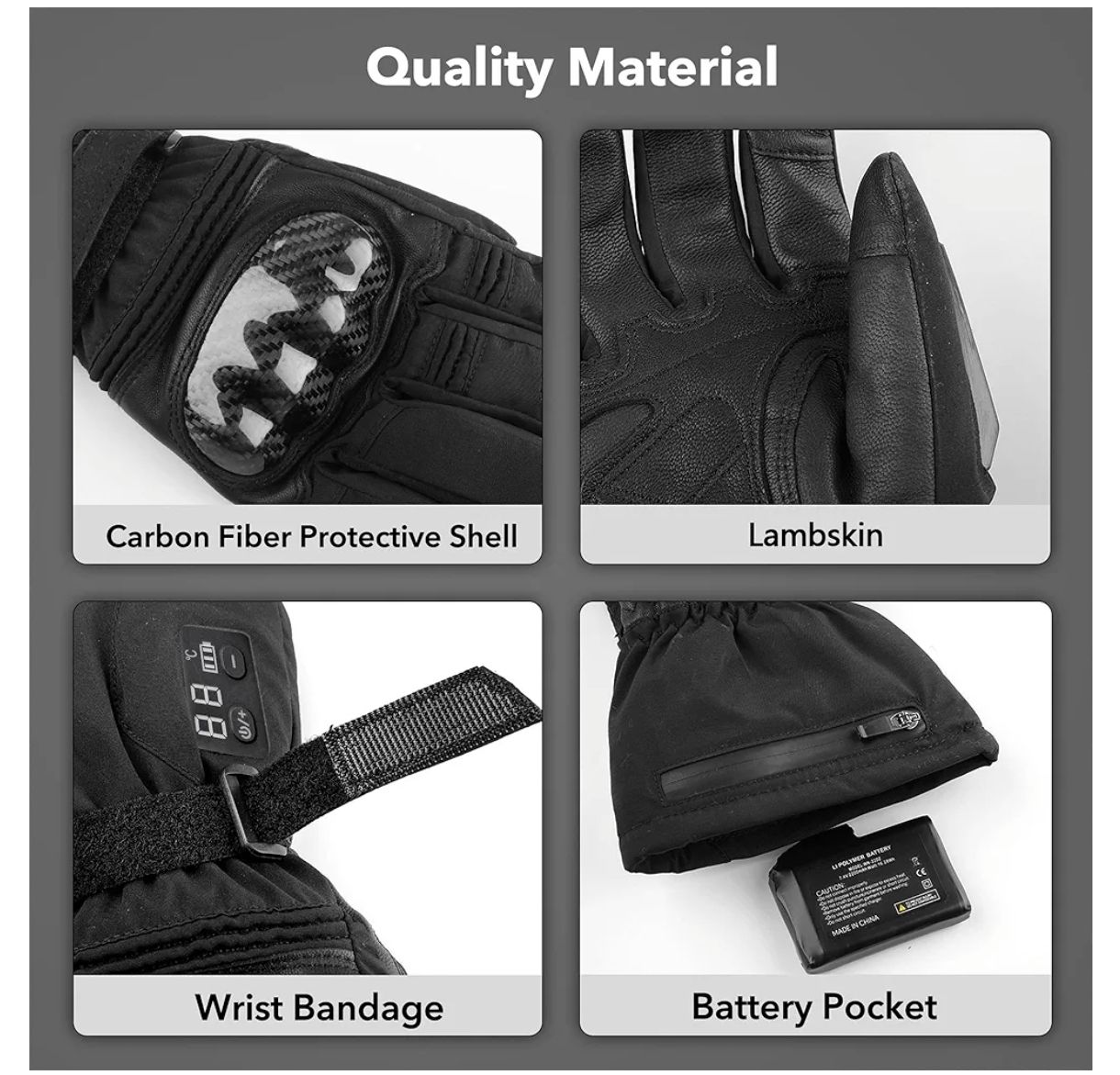 Guantes térmicos para hombres y mujeres