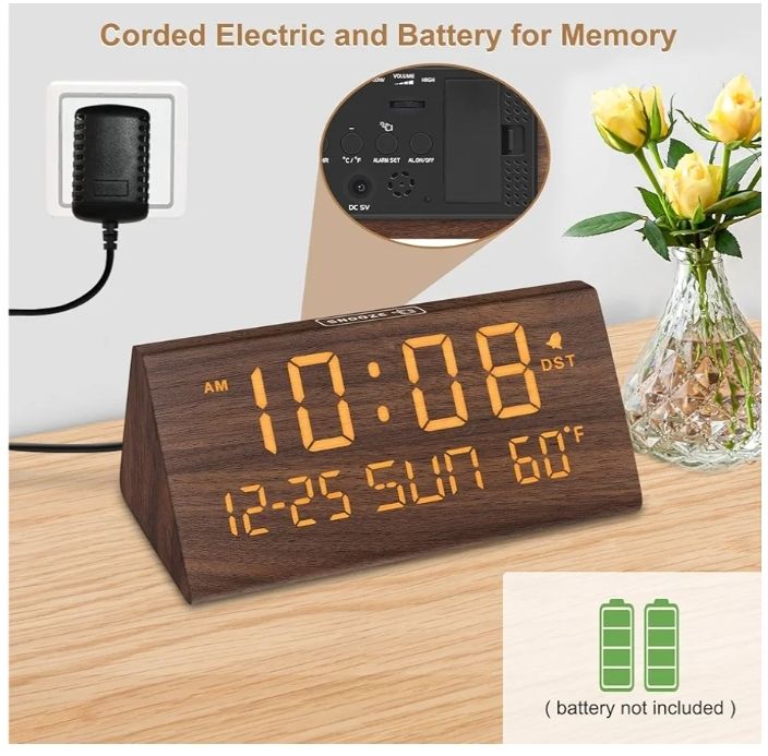 Reloj despertador digital 