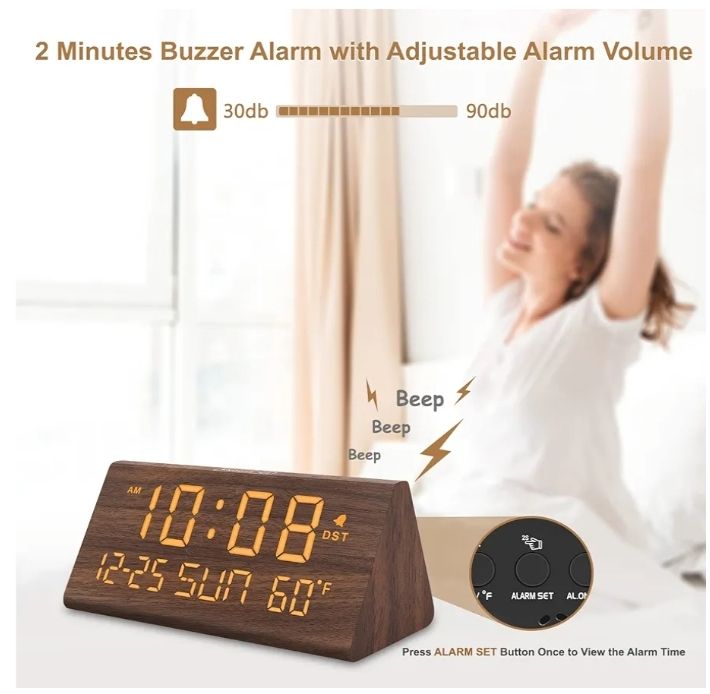 Reloj despertador digital 