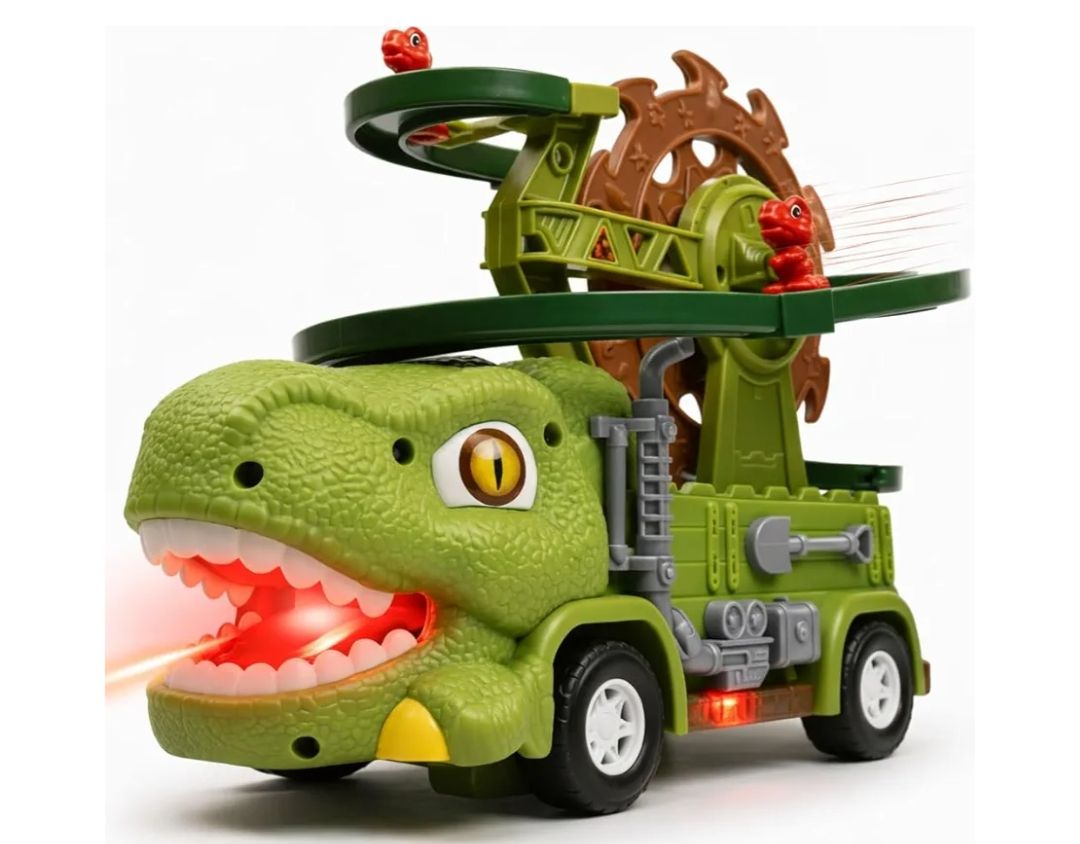 Camión de dinosaurio