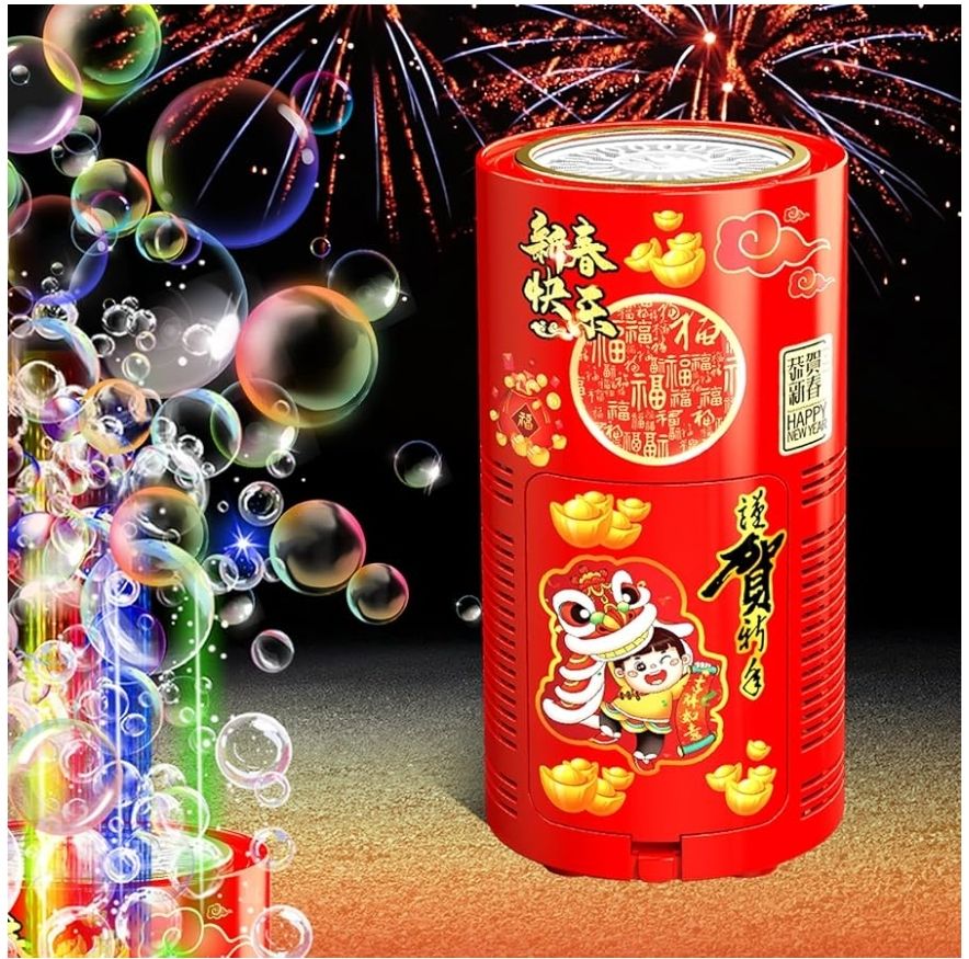 Máquina de burbujas de fuegos artificiales