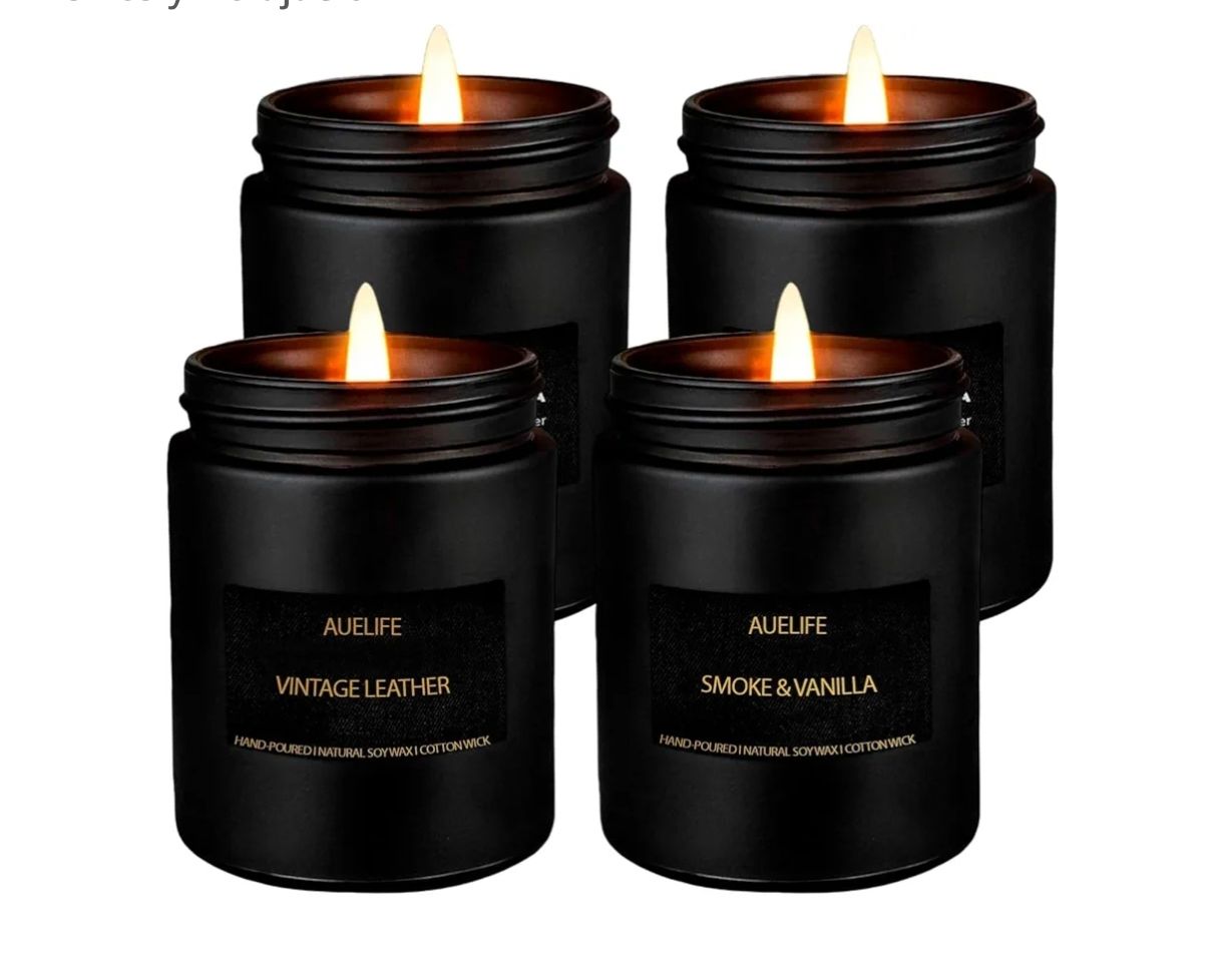 Bluelander Set de 4 Velas Aromáticas