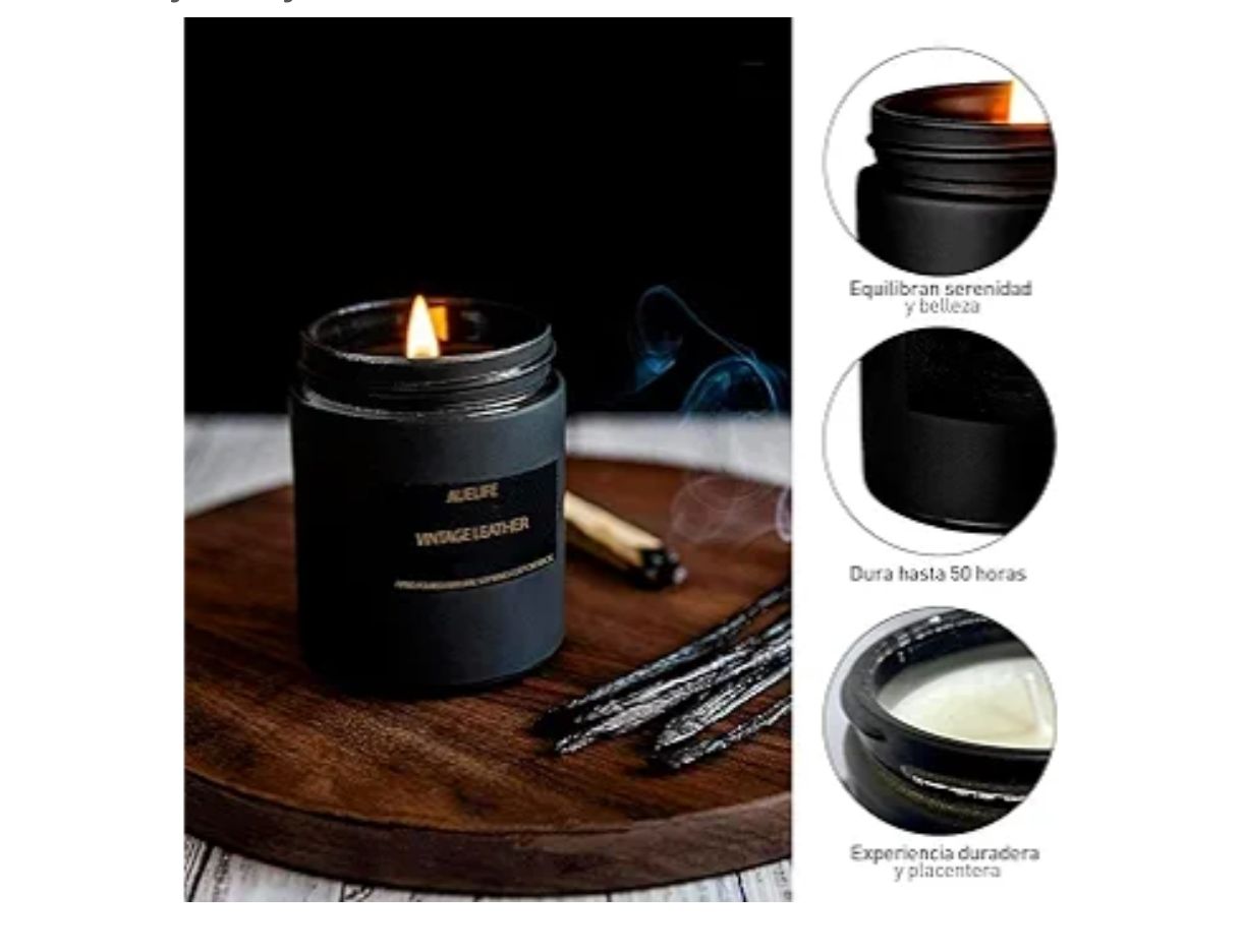 Bluelander Set de 4 Velas Aromáticas