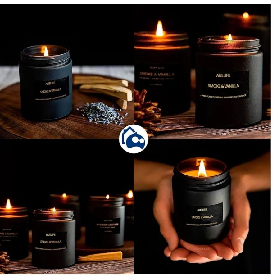 Bluelander Set de 4 Velas Aromáticas
