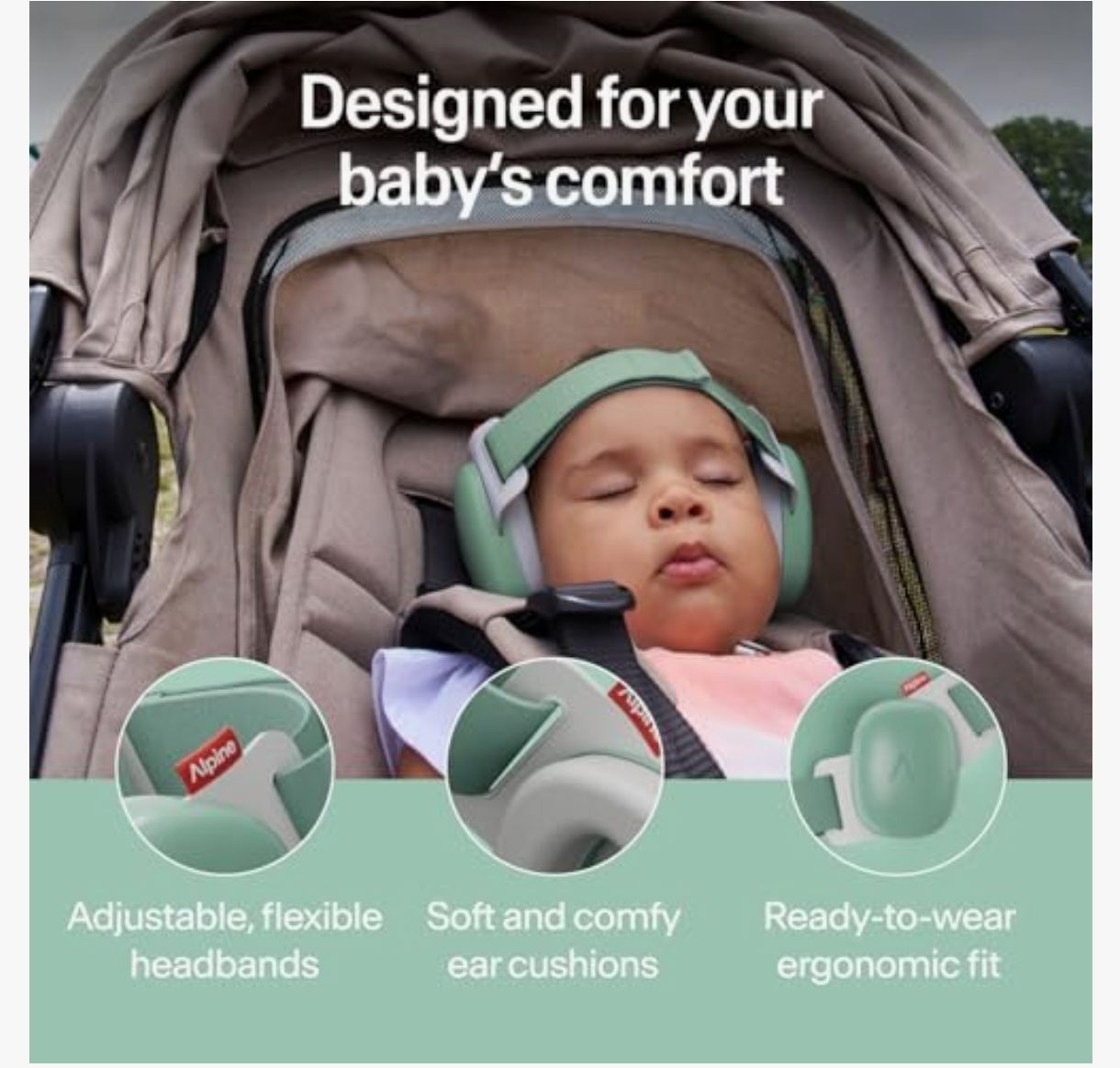 Cascos Bebe Antiruido 