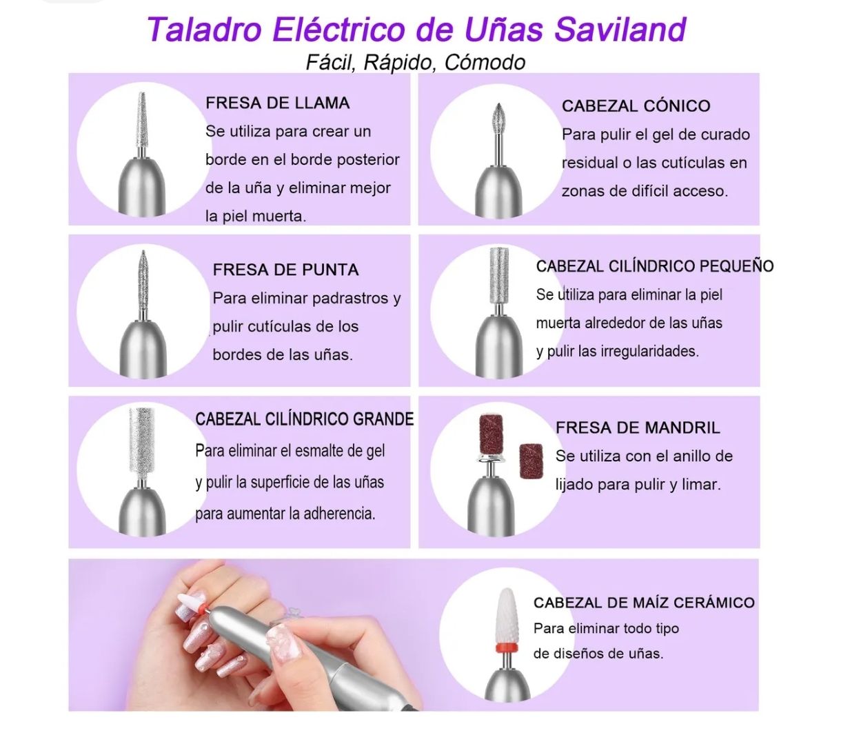 SAVILAND ACRYLIC NAIL KIT 