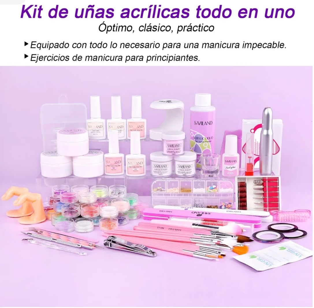 SAVILAND ACRYLIC NAIL KIT 